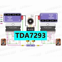 TDA7293 Amplifier circuit diagram