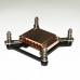 For Intel 1700 1200 PC HTPC CPU Heatpipe 6 Holes Copper Board Clamps Fixture Block Conduction 6mm Diam Fanless Cooling Radiator