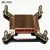 For Intel 1700 1200 PC HTPC CPU Heatpipe 6 Holes Copper Board Clamps Fixture Block Conduction 6mm Diam Fanless Cooling Radiator